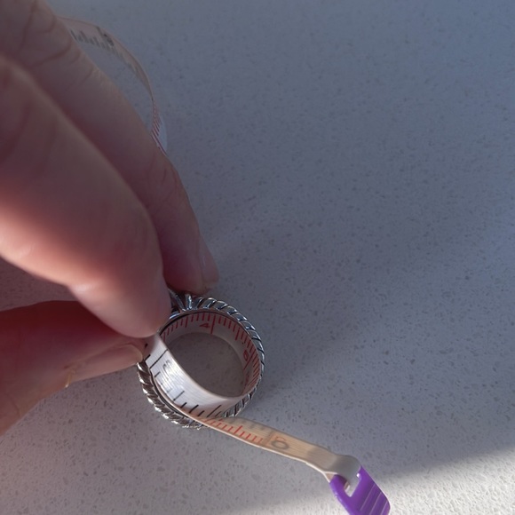 David Yurman Wheaton® Ring in Sterling Silver, Morganite & Pavé Diamonds - Picture 5 of 10